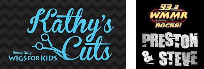 Kathy's Cuts and WMMR's Preston & Steve logos
